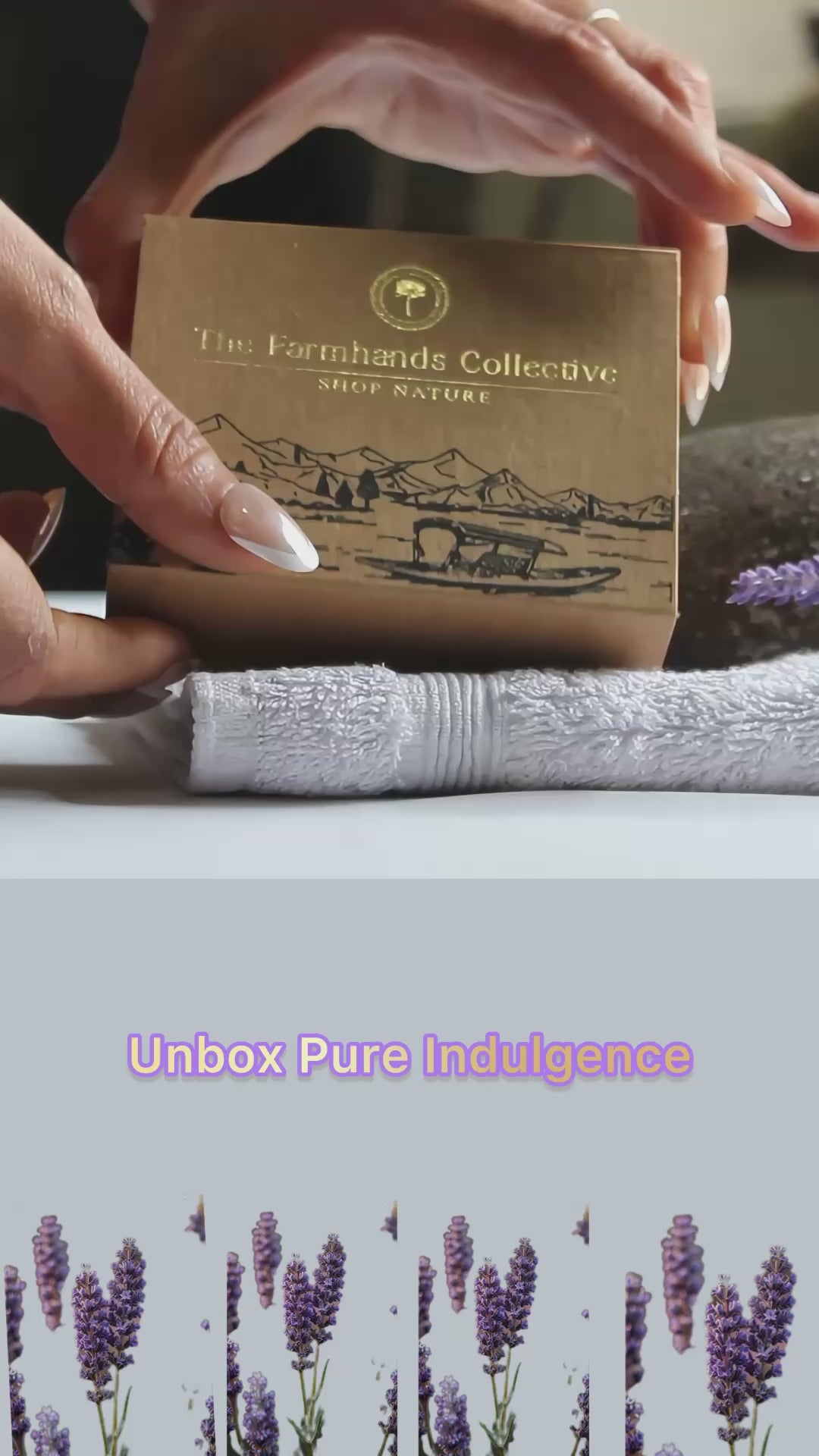 Lavender Multani Mitti Soap - Kashmir's Crafted Soap Bar