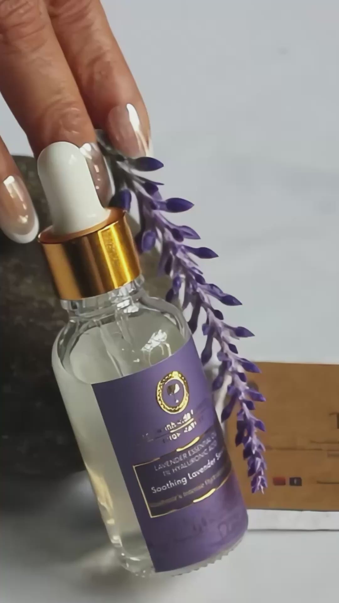 Lavender Face Serum - Soothing Lavender Elixir, Serum for face