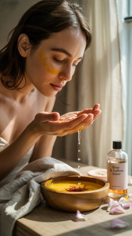 Harnessing the Golden Elixir: 5 Saffron Skincare Tips from The Farmhands Collective