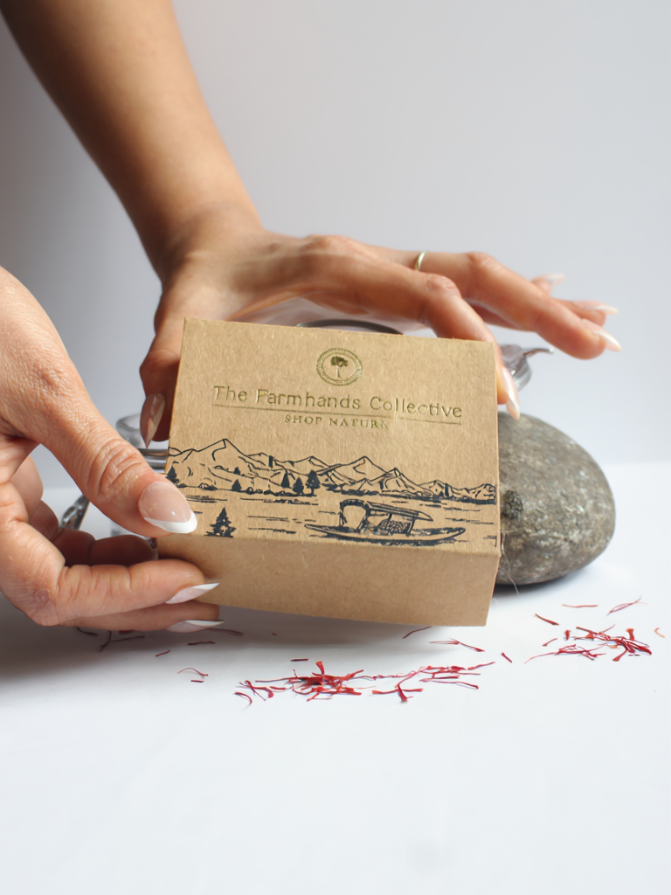 Saffron Goat Milk Soap ~ Kashmir's Crafted Soap Bar