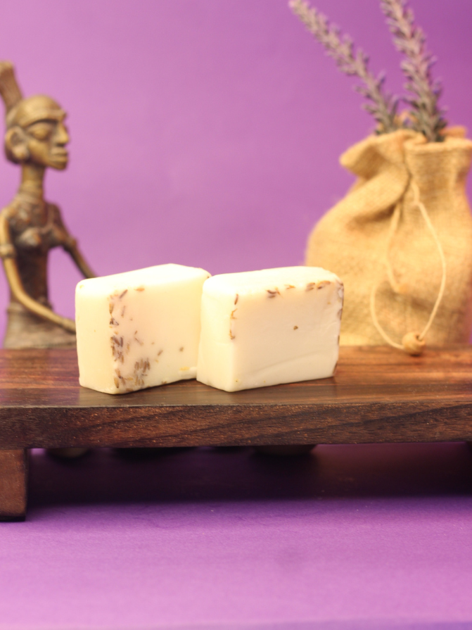 Lavender Goat Milk Soap - Kashmir's Crafted Soap Bar