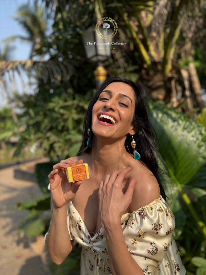 Saffron Goat Milk Soap ~ Kashmir's Crafted Soap Bar