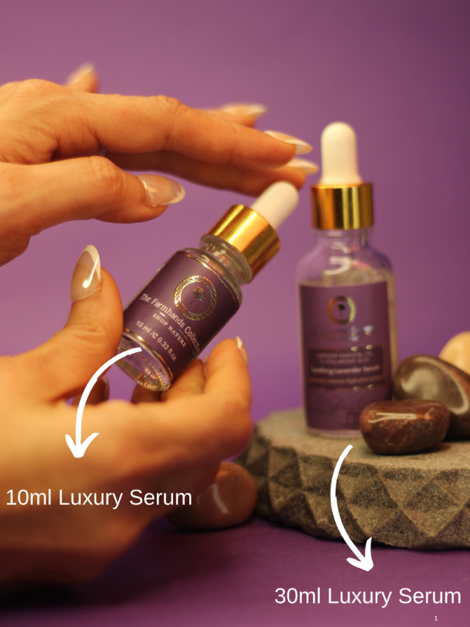 Lavender Face Serum - Soothing Lavender Elixir, Serum for face