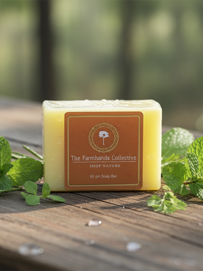 Saffron Goat Milk Soap ~ Kashmir's Crafted Soap Bar