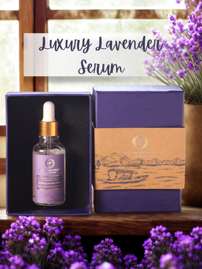 Lavender Face Serum - Soothing Lavender Elixir, Serum for face