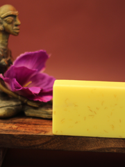 Saffron Goat Milk Soap ~ Kashmir's Crafted Soap Bar