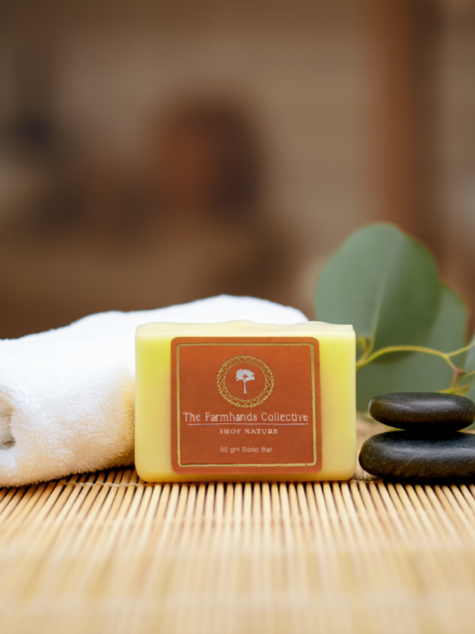 Saffron Goat Milk Soap ~ Kashmir's Crafted Soap Bar