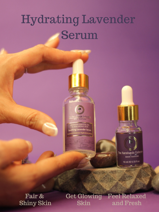 Lavender Face Serum - Soothing Lavender Elixir, Serum for face