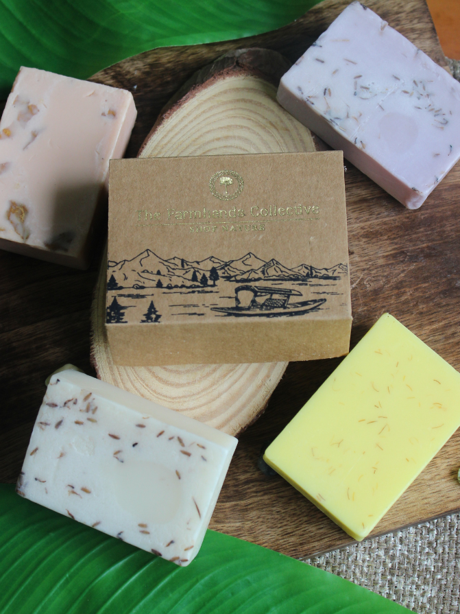 Lavender Goat Milk Soap - Kashmir's Crafted Soap Bar
