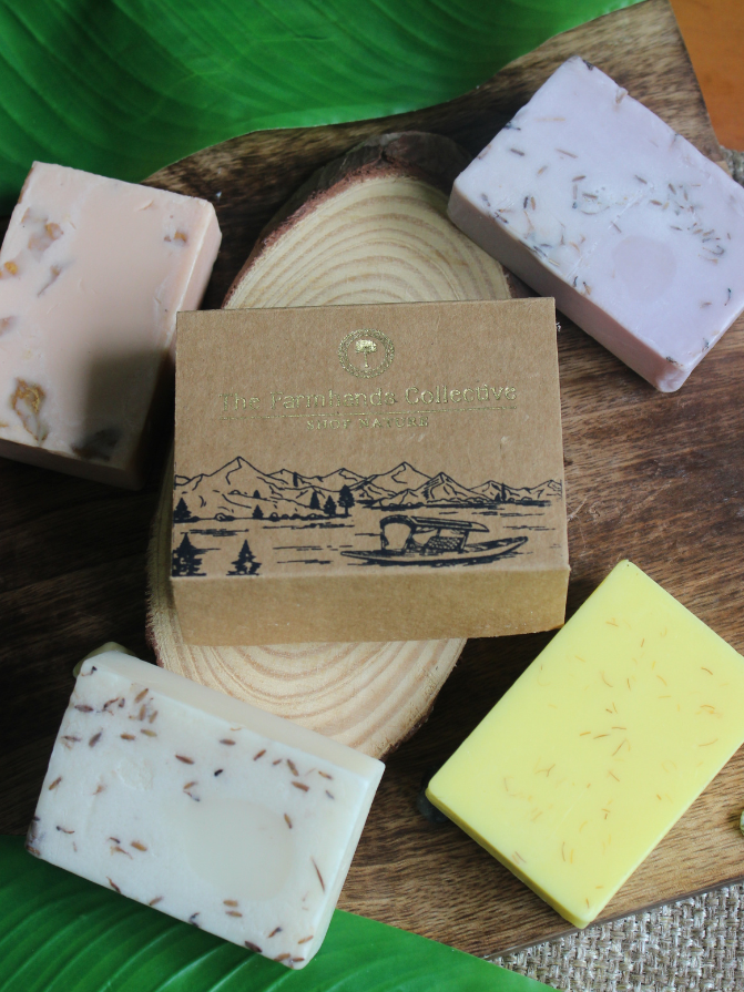 Saffron Goat Milk Soap ~ Kashmir's Crafted Soap Bar