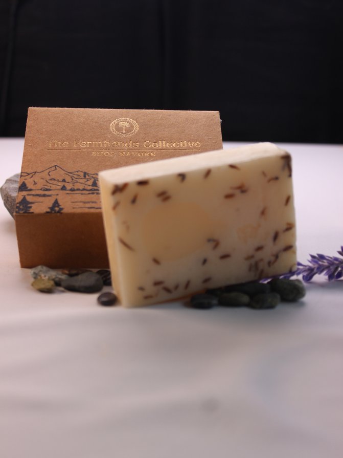 Lavender Goat Milk Soap - Kashmir's Crafted Soap Bar